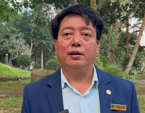 ông Bùi Huy Toàn, Trưởng Ban Quản lý khu di tích lịch sử sinh thái ATK Định Hóa