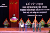 Quảng Bình kỷ niệm 30 năm tái lập tỉnh