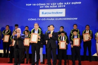 Eurowindow đạt Top 10 Công ty vật liệu xây dựng Việt Nam uy tín 2019
