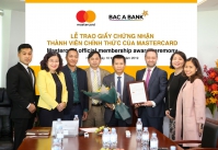 Thêm một ngân hàng trở thành thành viên chính thức của Mastercard