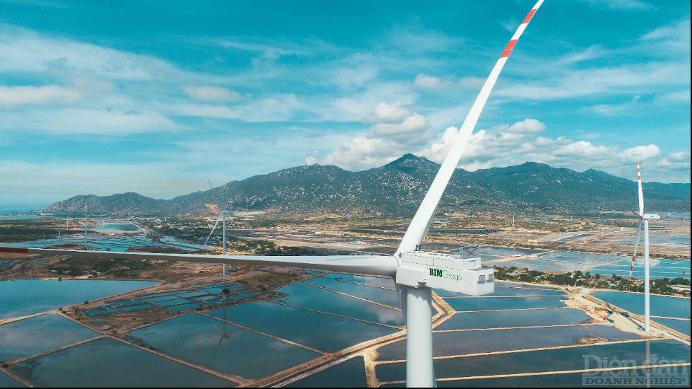Nhà máy Điện gió BIM được chứng nhận Dự án có giải pháp môi trường tiêu biểu của Việt Nam 2021.