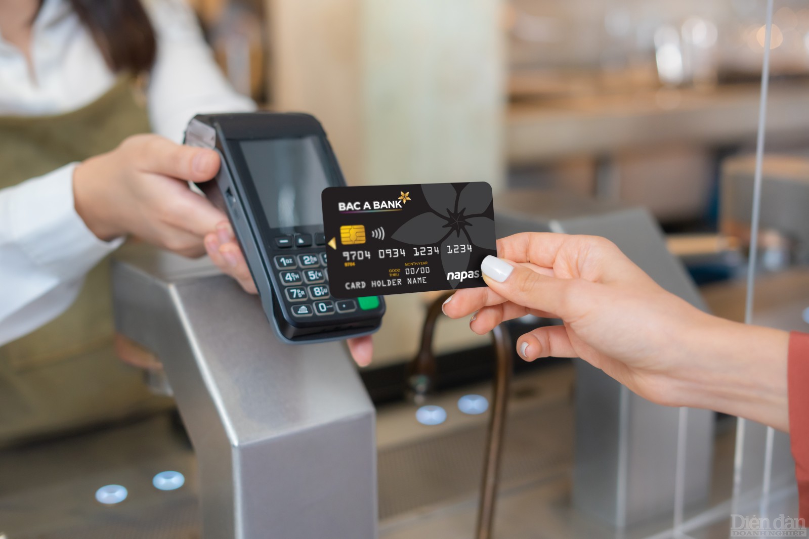 Thẻ ghi nợ nội địa theo công nghệ Chip Contactless