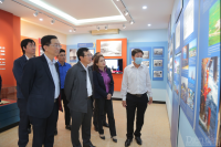 Lãnh đạo PVN/PVEP thăm khu lưu niệm Công trình khai thác dầu khí đầu tiên tại Việt Nam
