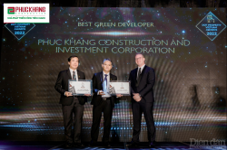Phuc Khang Corporation "lập cú đúp" tại Dot Property Vietnam Awards 2022