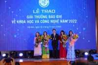 Trao Giải thưởng Báo chí về khoa học và công nghệ năm 2022
