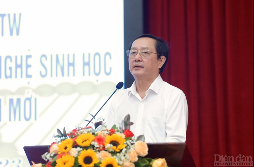 Bộ trưởng Bộ KH&CN Huỳnh Thành Đạt phát biểu tại Hội nghị