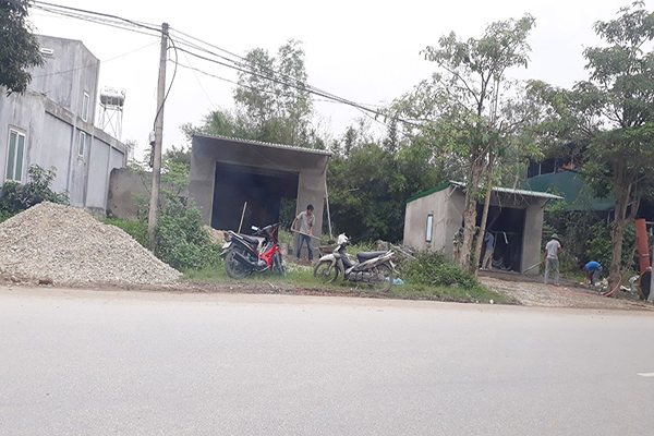 p/Nhiều công trình xây dựng trái phép trên đất nông nghiệp tại xóm 22, xã Nghi Phong, huyện Nghi Lộc, Nghệ An vẫn thản nhiên tồn tại trong thời gian qua