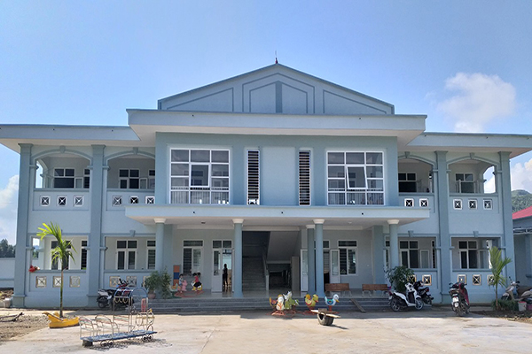 p/Dự án Nhà lớp học Trường Mầm non Trung tâm xã Nà Tăm, huyện Tam Đường, Lai Châu do Ban QLDA Tam Đường làm chủ đầu tư đã hoàn thành đưa vào sử dụng.