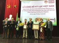 Traphaco xác lập kỷ lục Việt Nam “Công ty dược số 1 về thuốc Đông dược”