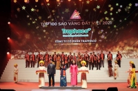 Traphaco được vinh danh Top 100 Sao Vàng đất Việt 2021