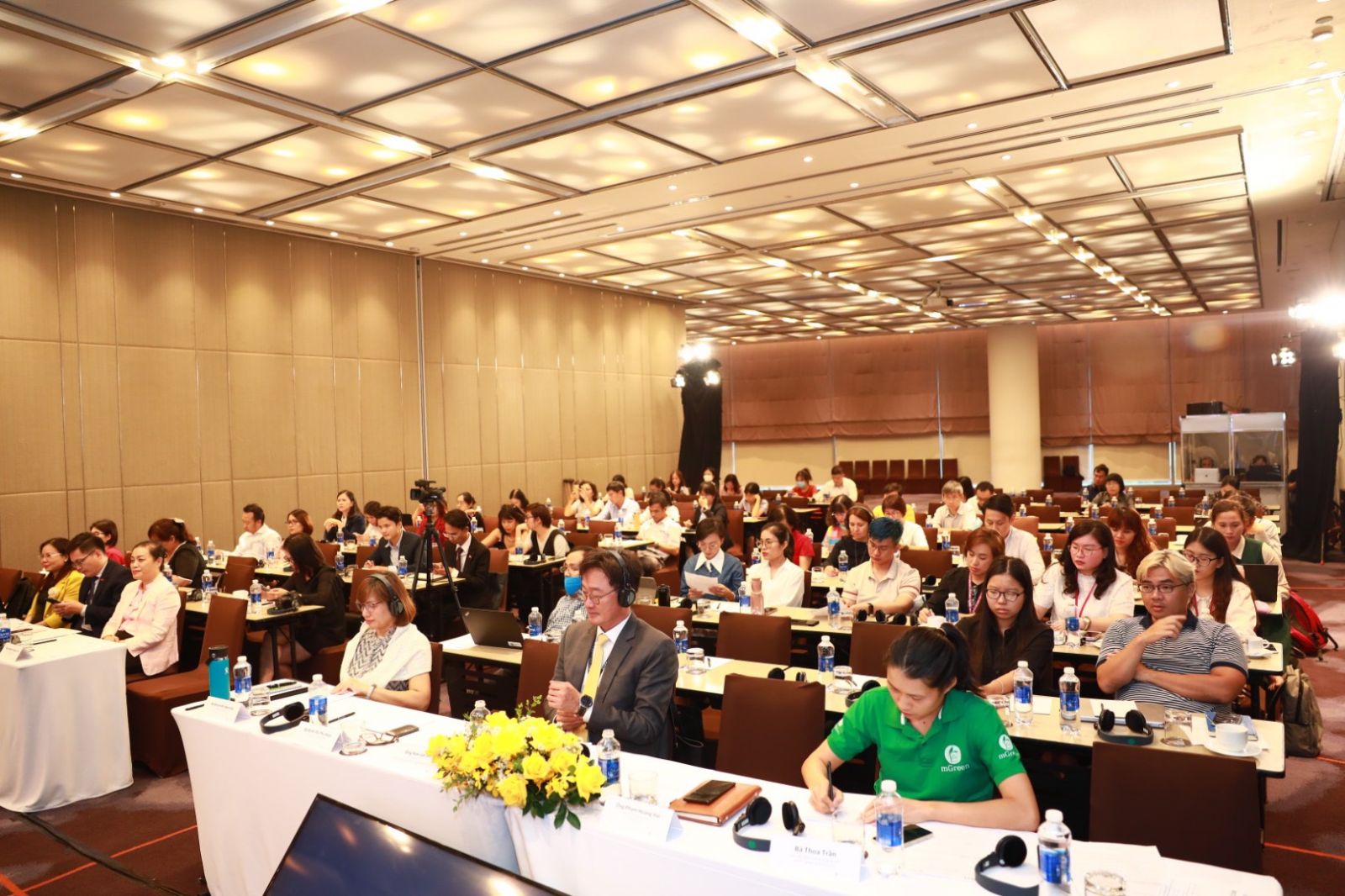 Hội thảo thu hút được sự quan tâm của đông đảo doanh nghiệp trong nước và quốc tế.