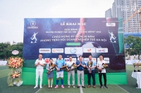 Khai mạc Giải bóng đá Doanh nghiệp trẻ Hà Nội 