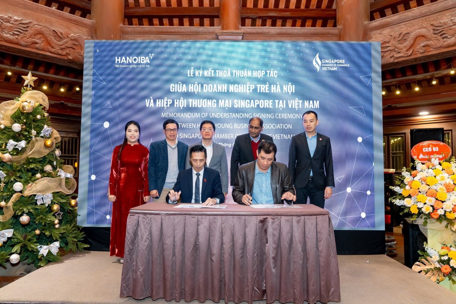 HanoiBA vừa ký kết hợp tác với Hiệp hội Thương mại Singapore tại Việt Nam (SCCV) và với Hiệp hội Doanh nghiệp Hàn Quốc tại Việt Nam (KOCHAM).