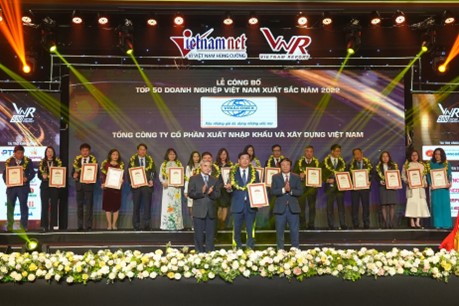 VINACONEX được vinh danh trong TOP 50 doanh nghiệp xuất sắc nhất Việt Nam