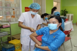 TP Móng Cái: Hơn 3000 công nhân KCN Hải Yên được tiêm vaccine