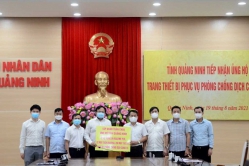 Tập đoàn Tuần Châu ủng hộ Quảng Ninh trang thiết bị phòng chống dịch
