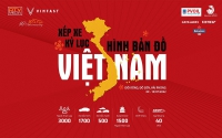Kỷ lục xếp 1700 xe hình bản đồ Việt Nam tại Dragon Ocean Đồ Sơn