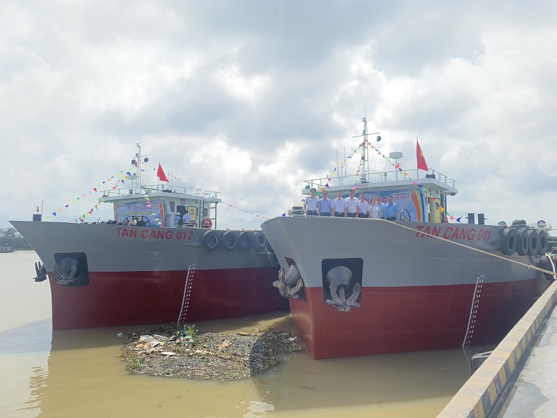 Tân Cảng Sài Gòn là đơn vị đi đầu trong vận tải thủy nội địa