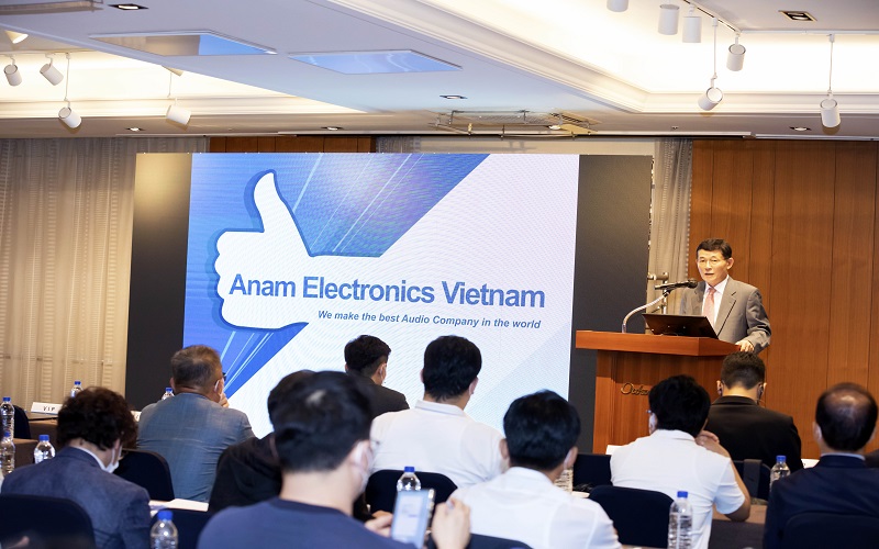 CEO Tập đoàn Anam Electronics chia sẻ lý do lựa chọn KCN của Viglacera để đầu tư và xây dựng nhà máy sản xuất