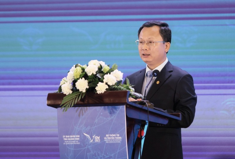 Ông Cao Tường Huy, chủ tịch UBND tỉnh Quảng Ninh cho biết, Quảng Ninh phấn đấu đến năm 2030, tỷ trọng kinh tế số chiếm khoảng 35% GRDP của tỉnh