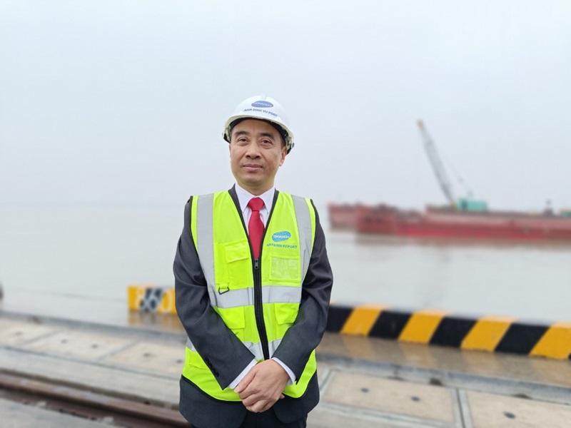 Ông Nguyễn Anh Vũ, Giám đốc Cảng vụ Hàng hải Hải Phòng