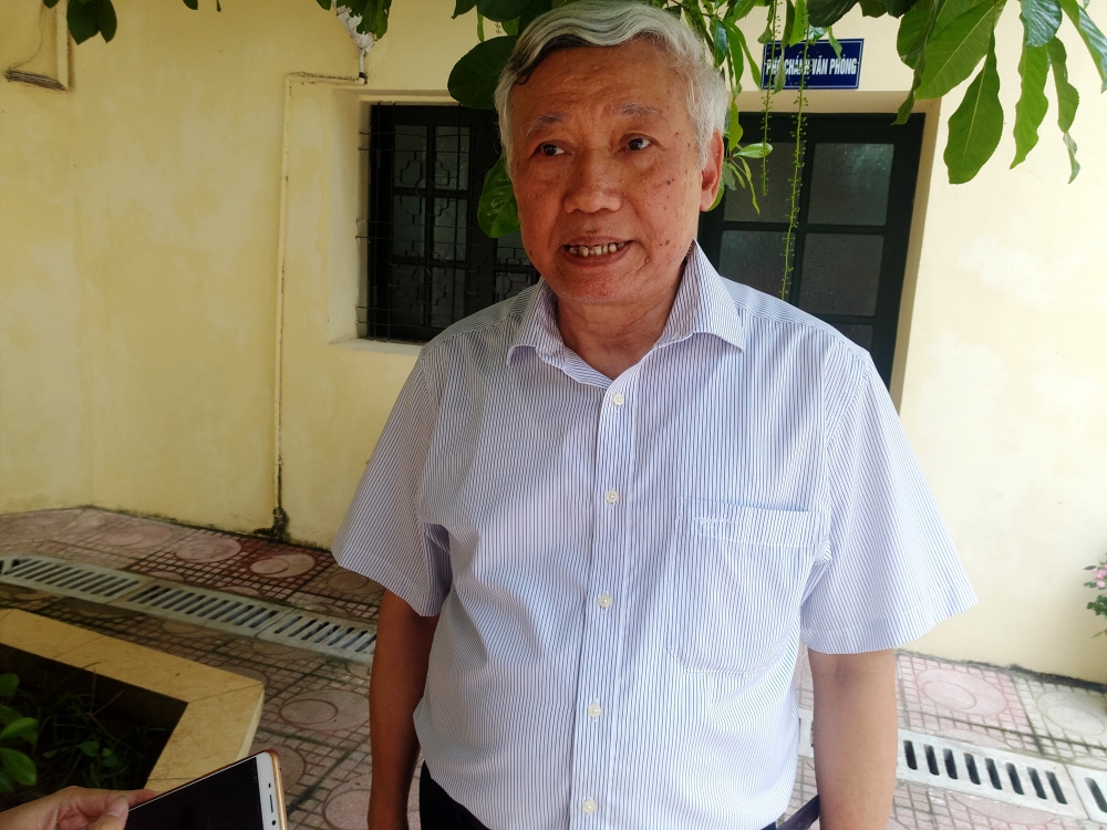 Ông Nguyễn Văn Sưa, Phó Chủ tịch hiệp hội thép Việt Nam khuyến cáo các doanh nghiệp Việt không nên tiếp tay chuyển xuất sứ cho các sản phẩm thép Trung Quốc gắn mác Việt Nam.