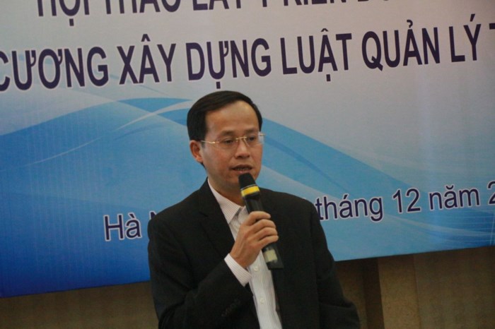 ông Lưu Đức Huy, Vụ trưởng Vụ Chính sách,Tổng cục Thuế