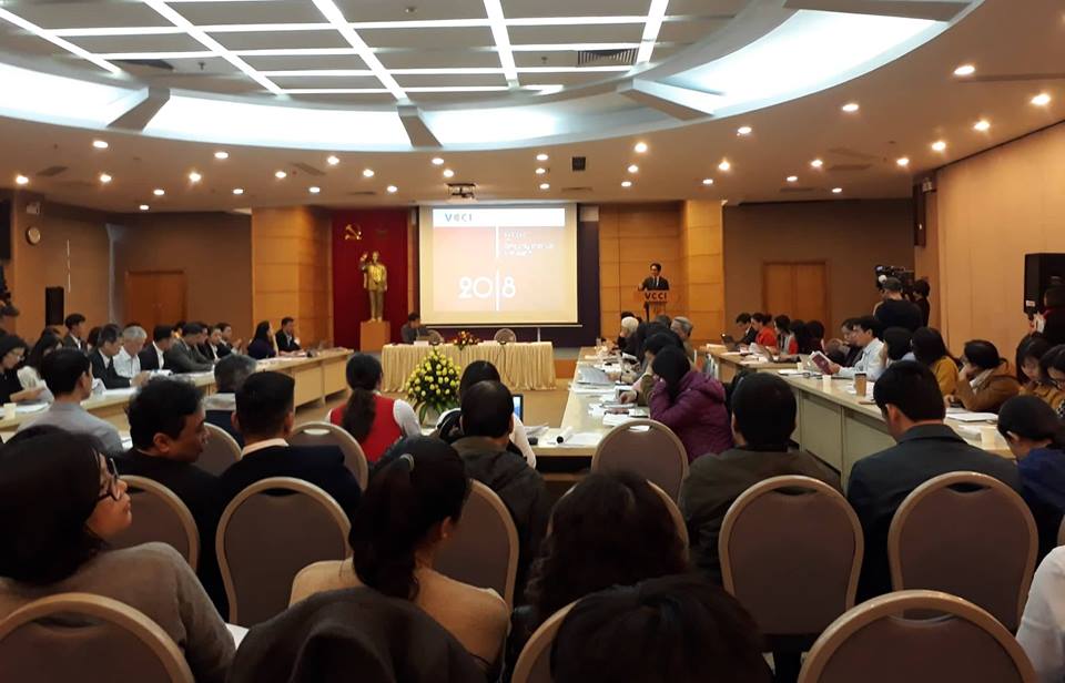 Hôm nay (15/1), Phòng Thương mại và Công nghiệp Việt Nam tổ chức Hội thảo Điểm lại Pháp luật kinh doanh năm 2018.