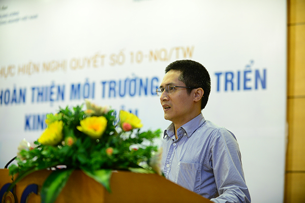 ông Đinh Tuấn Minh, Giám đốc nghiên cứu Trung tâm Nghiên cứu giải pháp thị trường cho các vấn đề kinh tế xã hội (MASSEI)