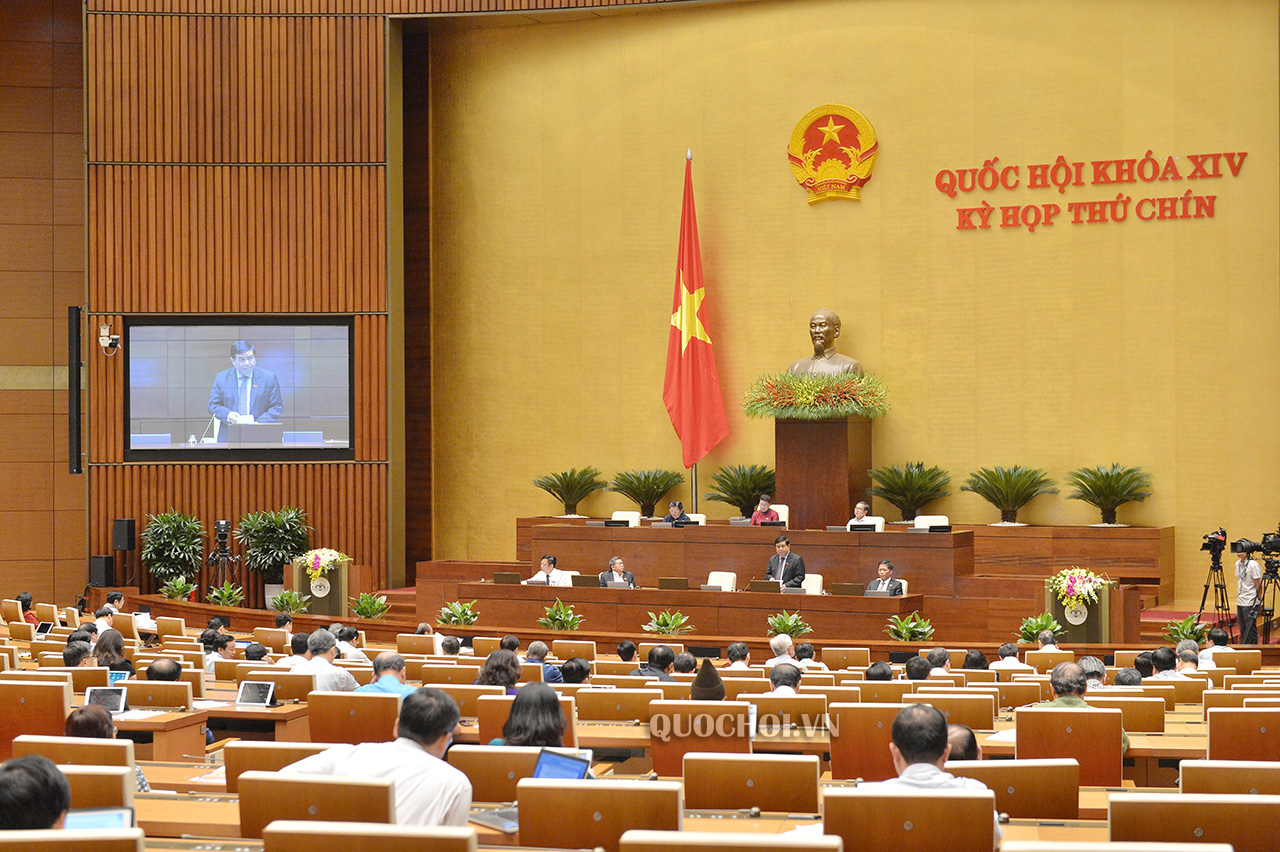 Quốc hội thảo luận trực tuyến việc phê chuẩn Hiệp định Bảo hộ đầu tư giữa một bên là CHXHCN Việt Nam và một bên là Liên minh Châu Âu và các nước thành viên Liên minh Châu Âu (EVIPA).