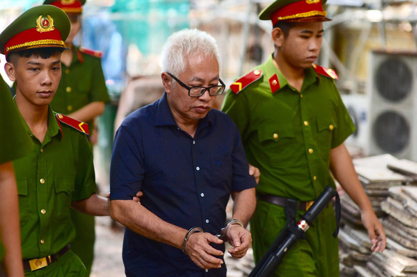 Ông Trần Phương Bình tại phiên tòa hồi tháng 7-2020 - Ảnh: Tuổi Trẻ.