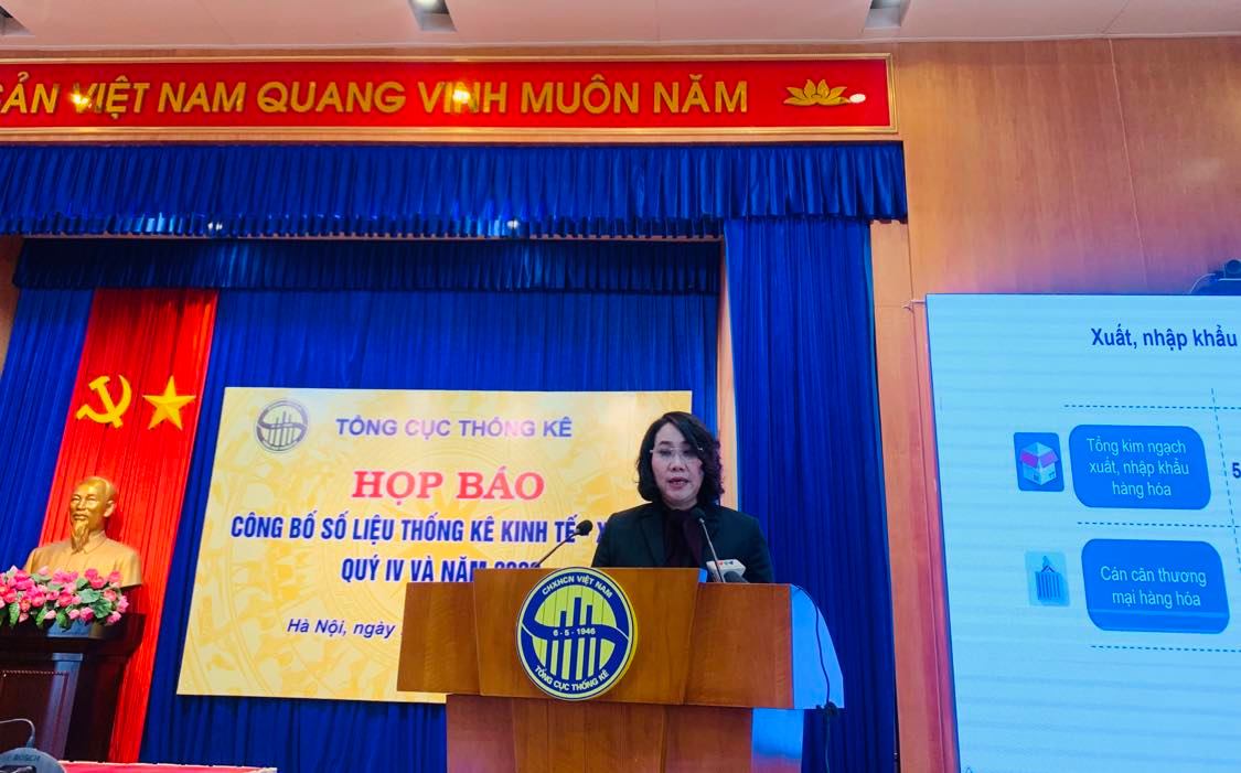 bà Nguyễn Thị Hương, Tổng cục trưởng Tổng cục Thống kê