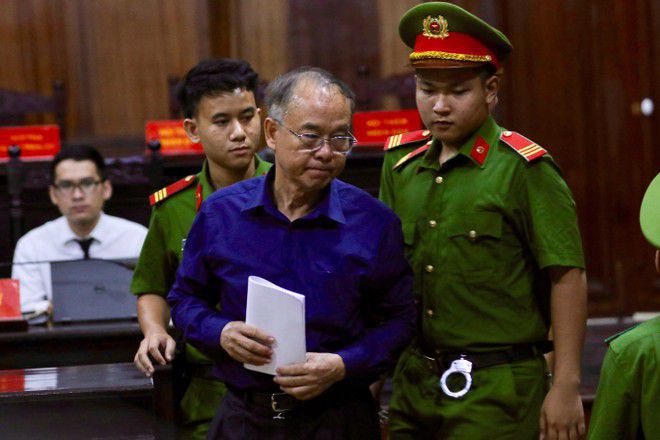 Ông Nguyễn Thành Tài trong vụ án xét xử hồi tháng 9/2020. Ảnh: Thanh Niên.