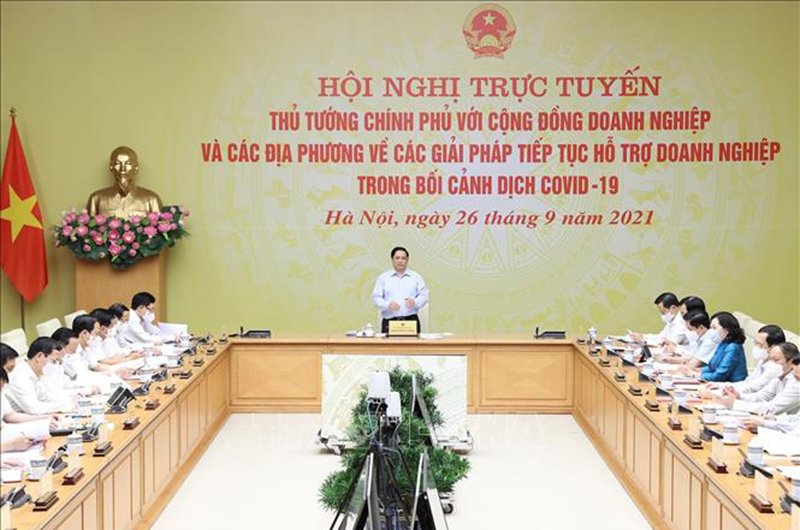 Phát biểu tại Hội nghị Thủ tướng gặp Doanh nghiệp thu hút sự quan tâm đông đảo của doanh nghiệp 63 tỉnh thành.