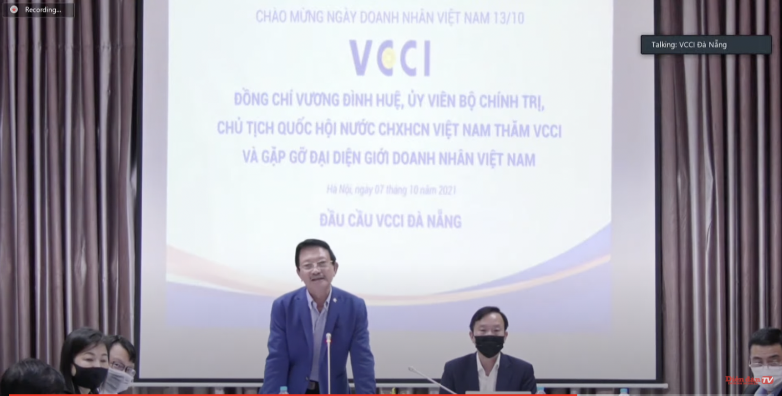 ông Huỳnh Văn Chính, Chủ tịch HĐQT Công ty cổ phần Dệt may 29-3 (Đà Nẵng)