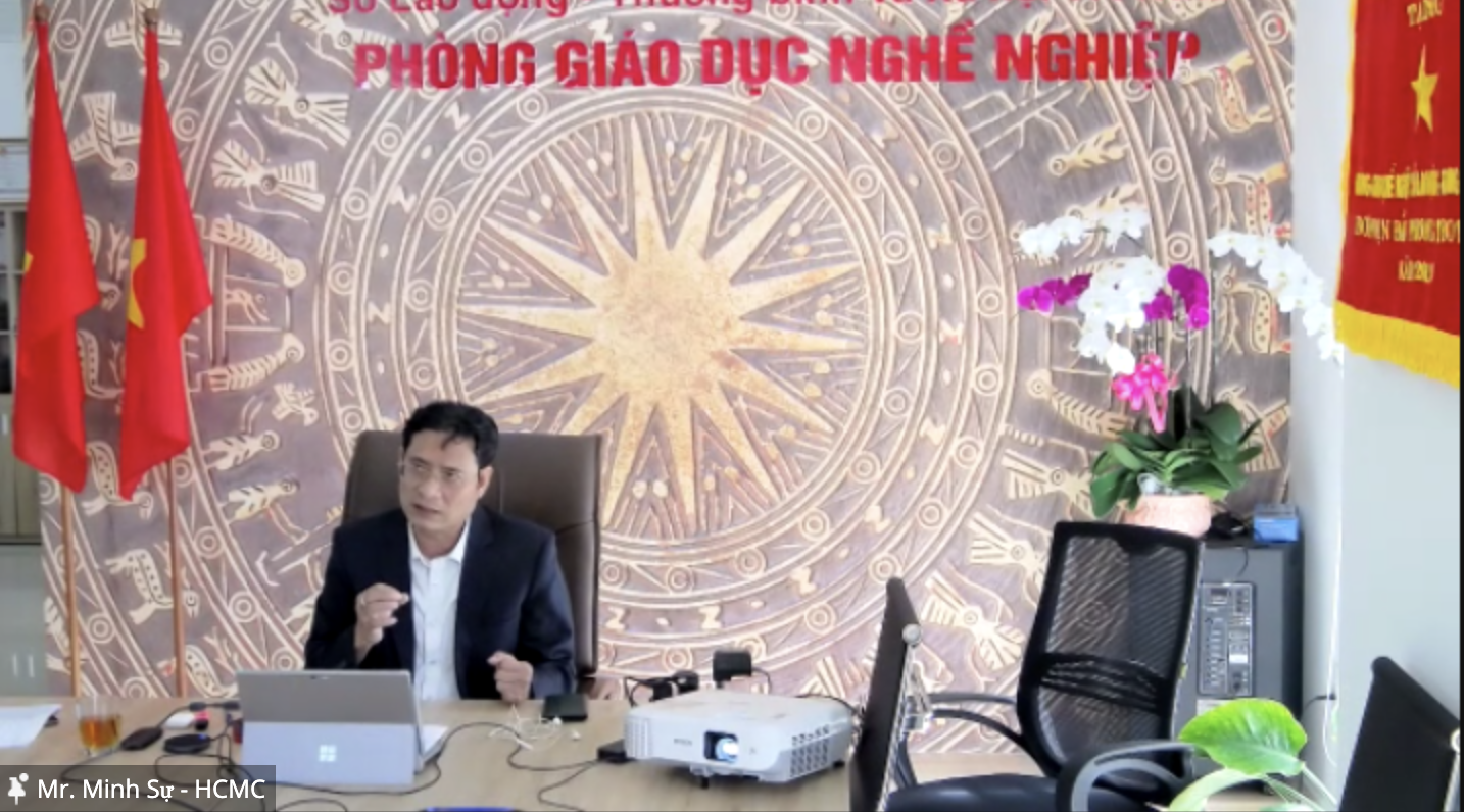 ông Đặng Minh Sự, Trưởng phòng nhân sự Sở Lao động Thương binh và Xã hội TP HCM.