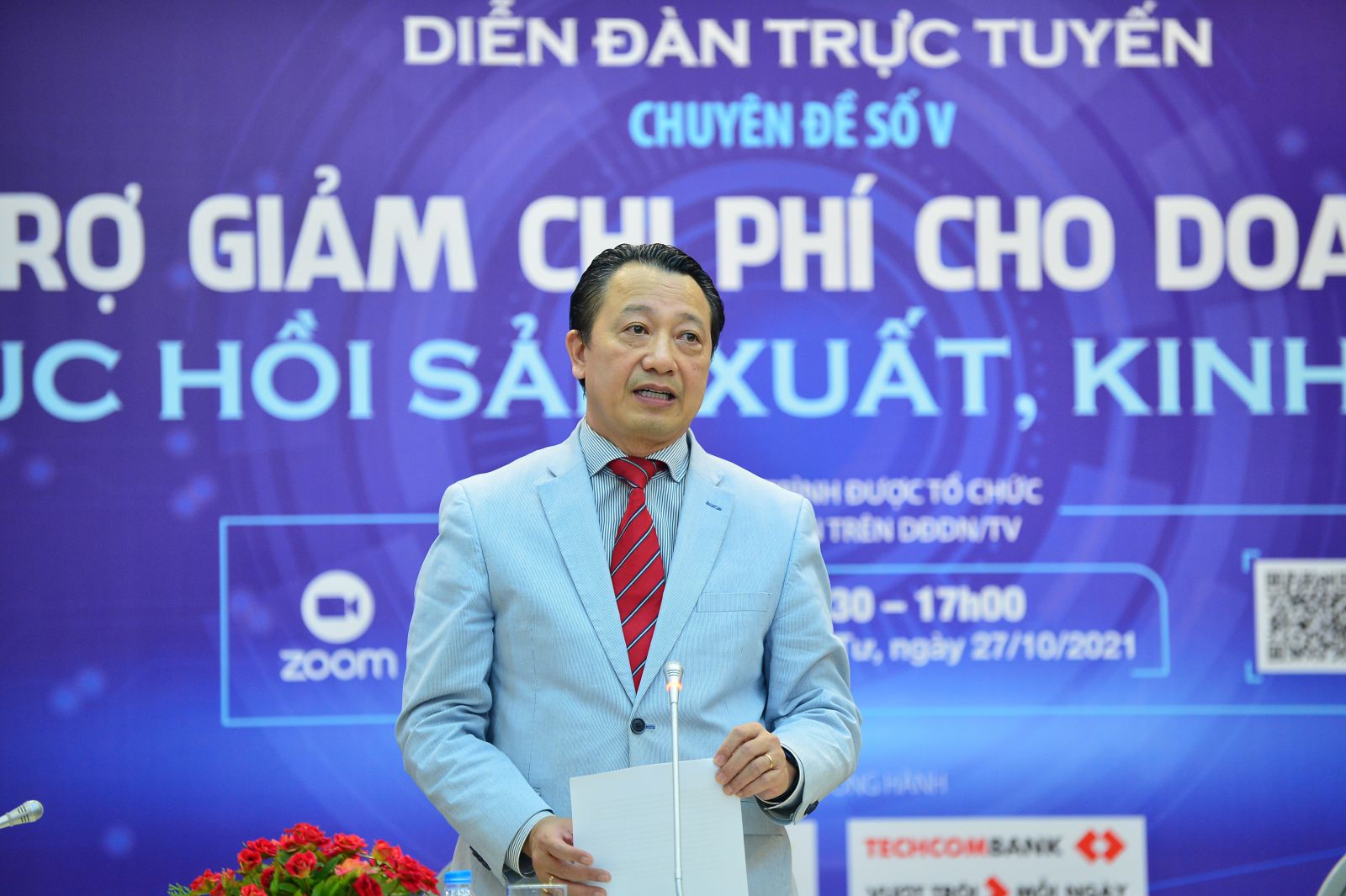ông Nguyễn Quang Vinh, Tổng Thư ký Phòng Thương mại và Công nghiệp Việt Nam.