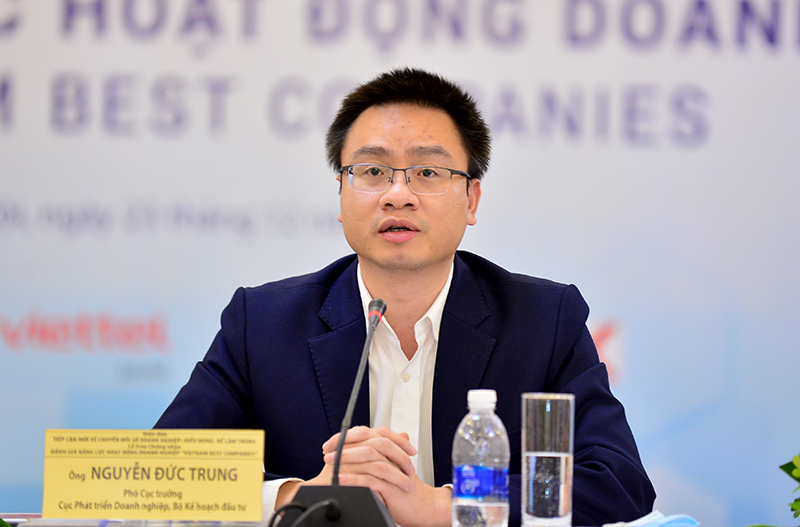 ông Nguyễn Đức Trung, Phó Cục trưởng Cục Phát triển doanh nghiệp, Bộ Kế hoạch và Đầu tư.