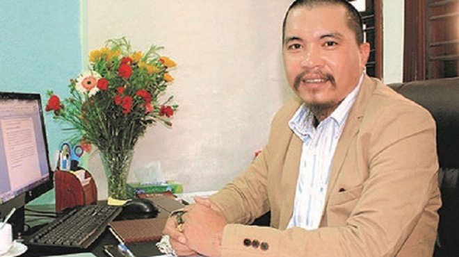 Nguyễn Hữu Tiến trước thời điểm bị điều tra.