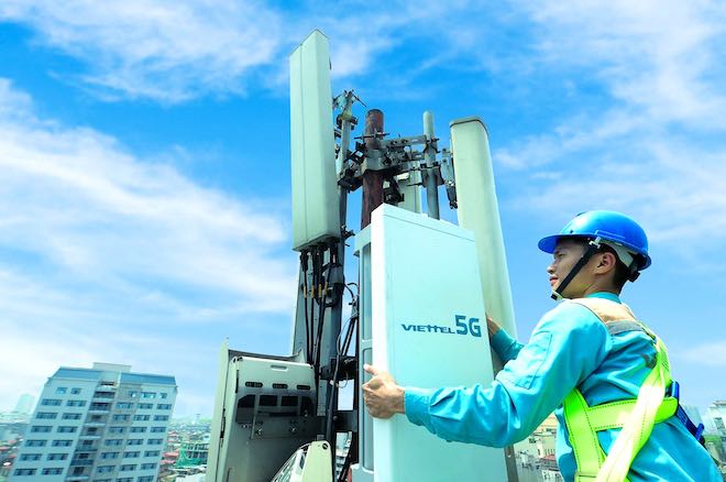 Viettel đã tuyên bố hoàn thành thử nghiệm trạm phát sóng 5G tốc độ tương đương với nhà mạng Verizon của Mỹ.