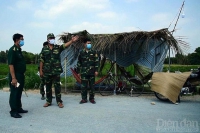 Bộ đội biên phòng Tây Ninh "ăn lán, ngủ rừng" chặn COVID-19