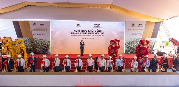 Khởi công dự án Khu công nghiệp Việt Phát tại Long An ngày 17.5.2020