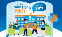 "Chào năm học mới – hoàn tới 30%" với Sacombank
