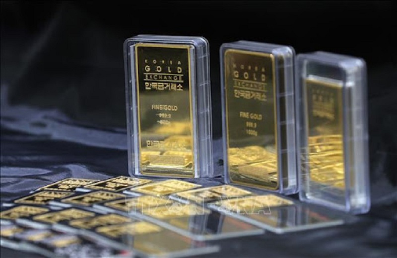 Giá vàng quốc tế đã giảm xuống 1.737USD/oz sau cuộc họp của FED