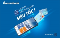 Mở thẻ tín dụng trực tuyến chỉ trong 5 phút với Sacombank Pay