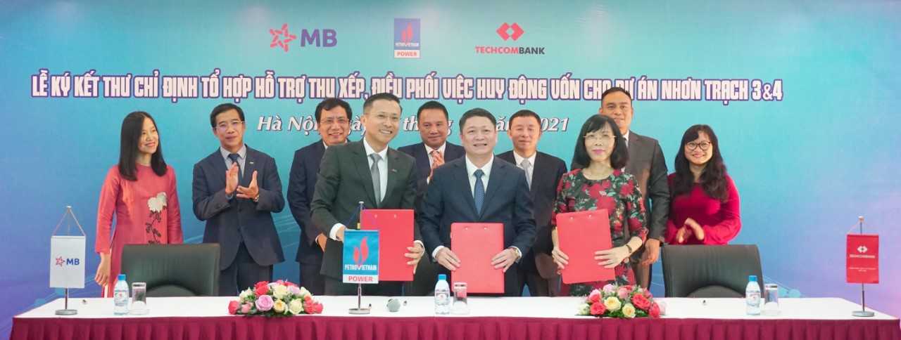 MB và Techcombank đồng hành thu xếp vốn cho 2 dự án điện khí LNG