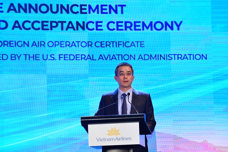 ông Đặng Ngọc Hoà, Chủ tịch HĐQT Tổng Công ty Hàng không Việt Nam (Vietnam Airlines)