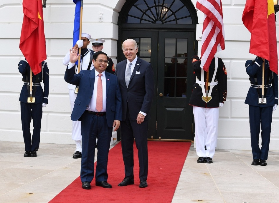 Thủ tướng Phạm Minh Chính và Tổng thống Hoa Kỳ Joe Biden.