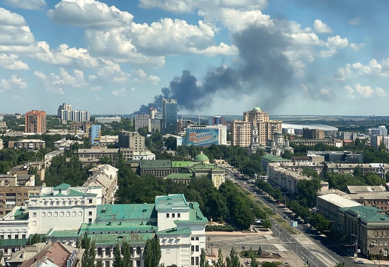 Chiến sự đã bắt đầu gia tăng ở Donetsk