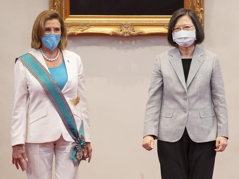 Chủ tịch Hạ viện Hoa Kỳ Nancy Pelosi đến Đài Loan
